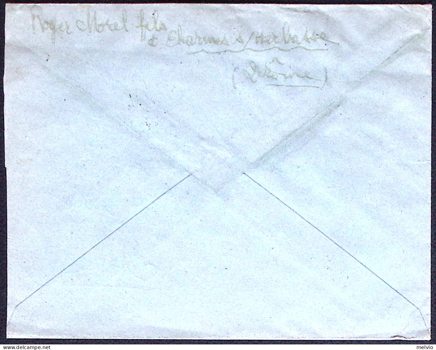 1953-Francia Lettera Per Zurigo Con Bella Affrancatura Multipla - Covers & Documents