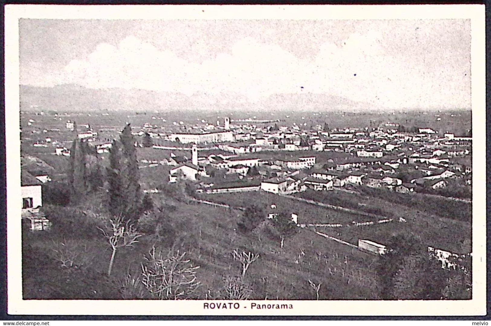 1952-Rovato (Brescia) Panorama, Cartolina Viaggiata Con Segno Di Tassa - Brescia