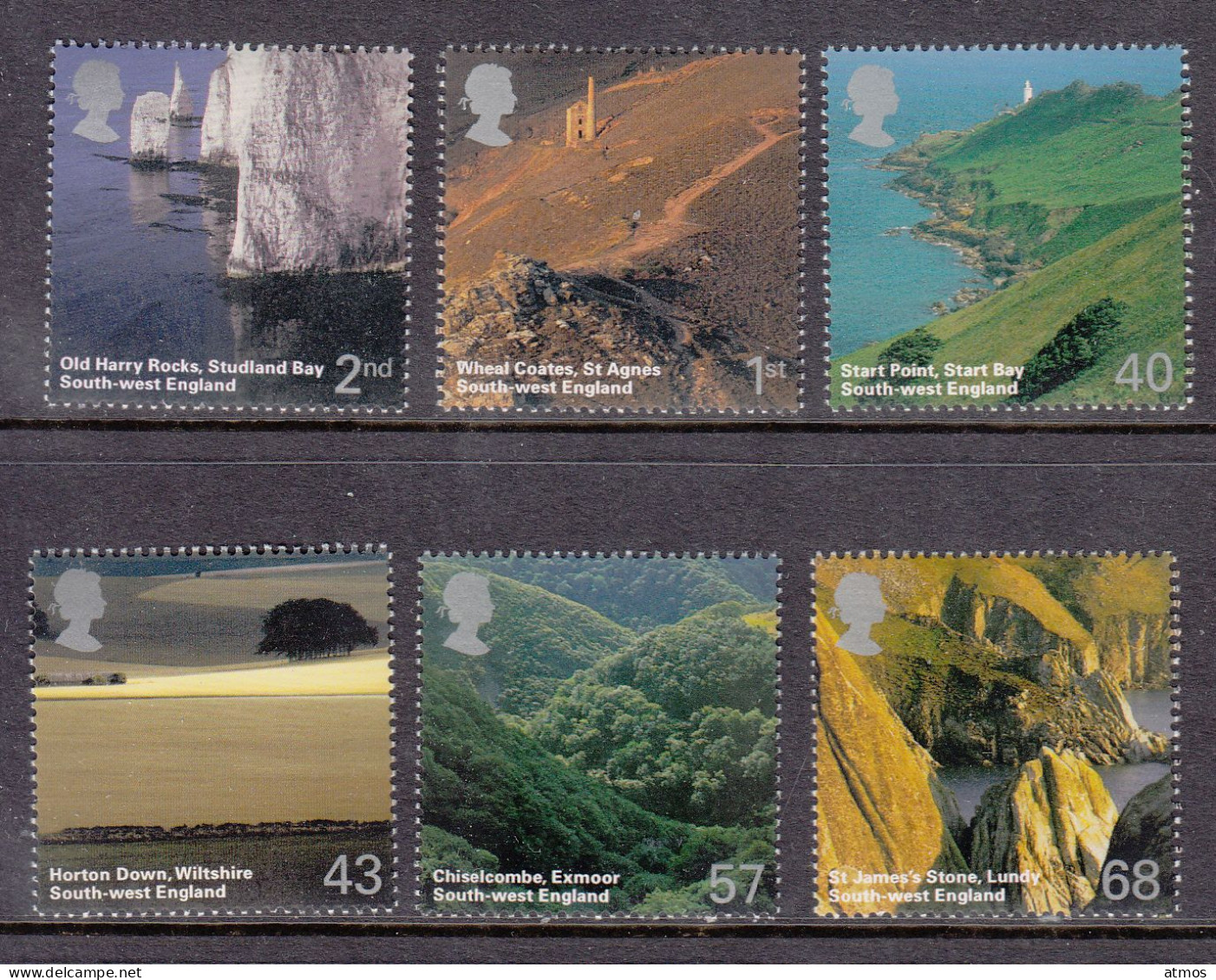 Great Britain MNH Michel Nr 2274/79 From 2005 - Neufs