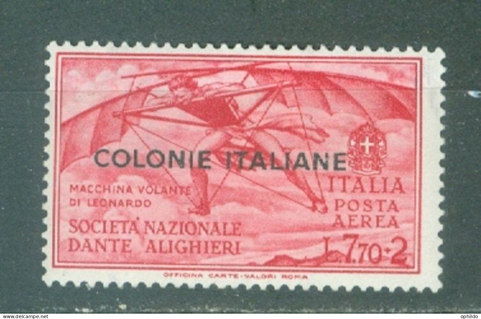 Italie   Colonie Italienne   Yv  PA 5  Ou Sassone  A 12  *  B/TB  - Algemene Uitgaven