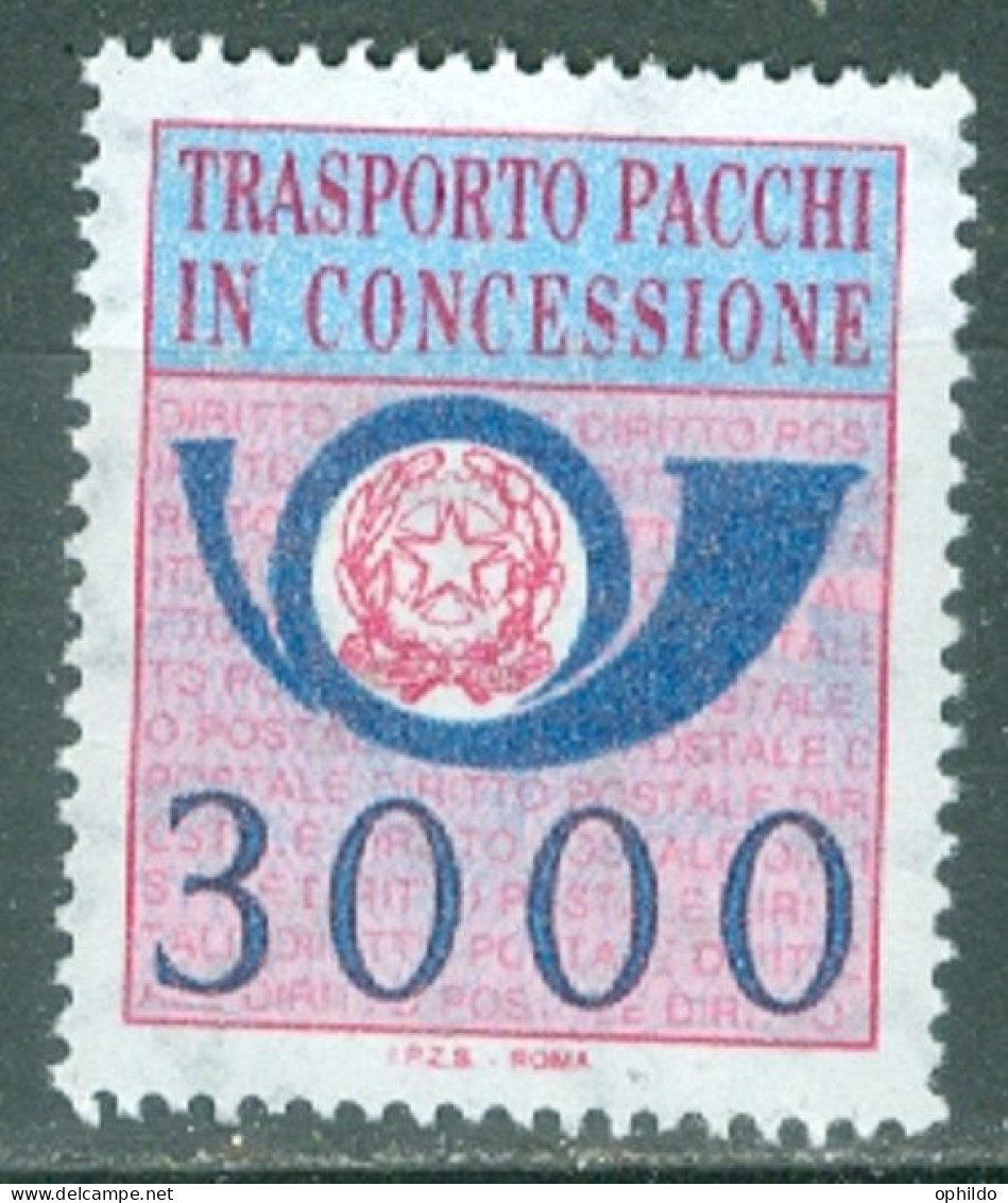 Italie   Colis Postaux     Yv 109  * *  TB   - Colis-postaux