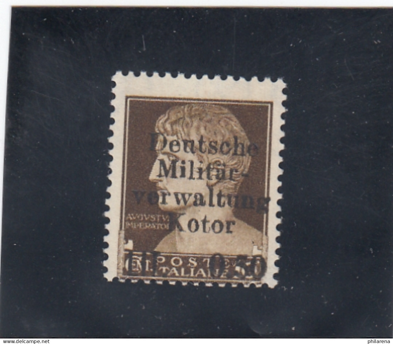 Kotor: MiNr. 1P, **, Signiert BPP Pickenpack - Ocupación 1938 – 45