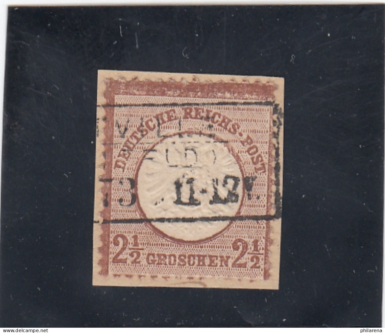 Deutsches Reich: MiNr. 21b, Gestempelt, BPP Attest - Used Stamps