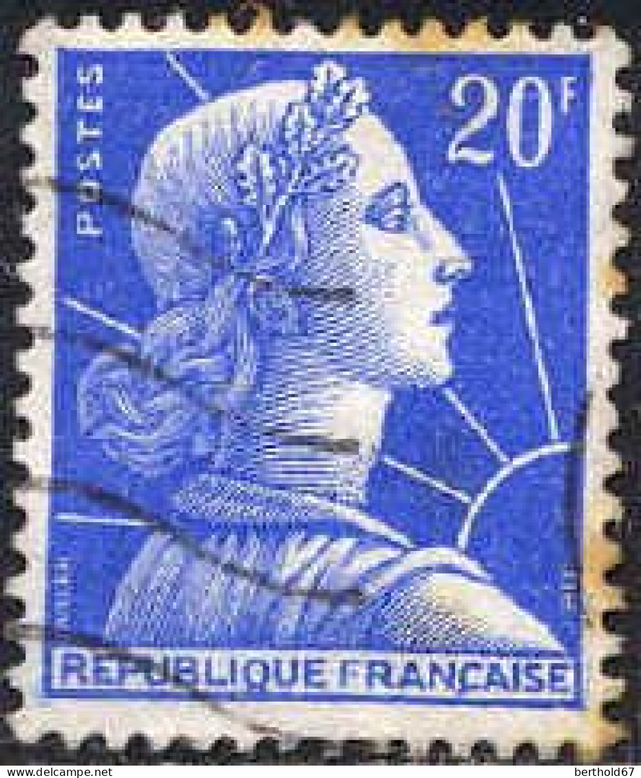 France Poste Obl Yv:1011B Mi:1143 Marianne De Muller (Lign.Ondulées) - Oblitérés