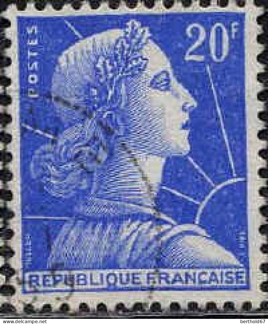 France Poste Obl Yv:1011B Mi:1143 Marianne De Muller (cachet Rond) - Oblitérés