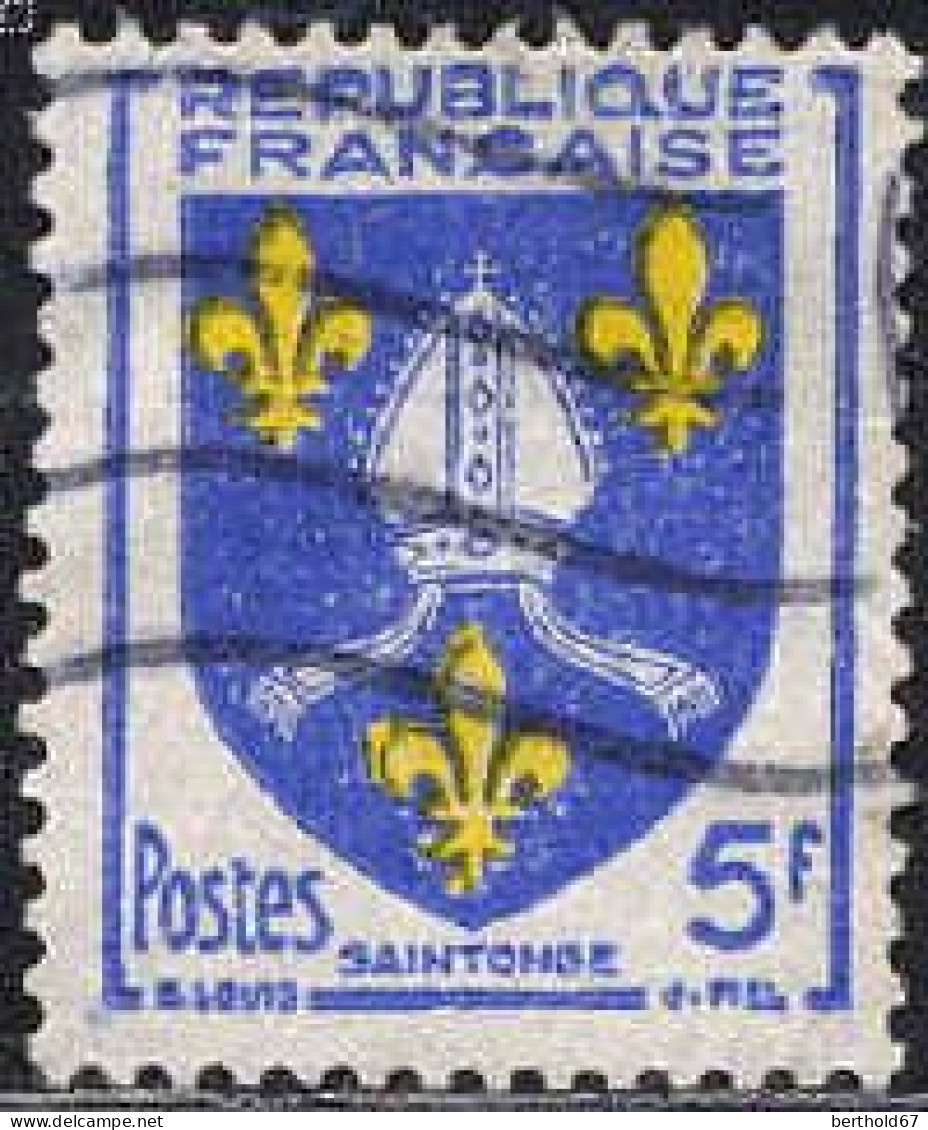 France Poste Obl Yv:1005 Mi:1031 Saintonge Armoiries (Lign.Ondulées) - Used Stamps