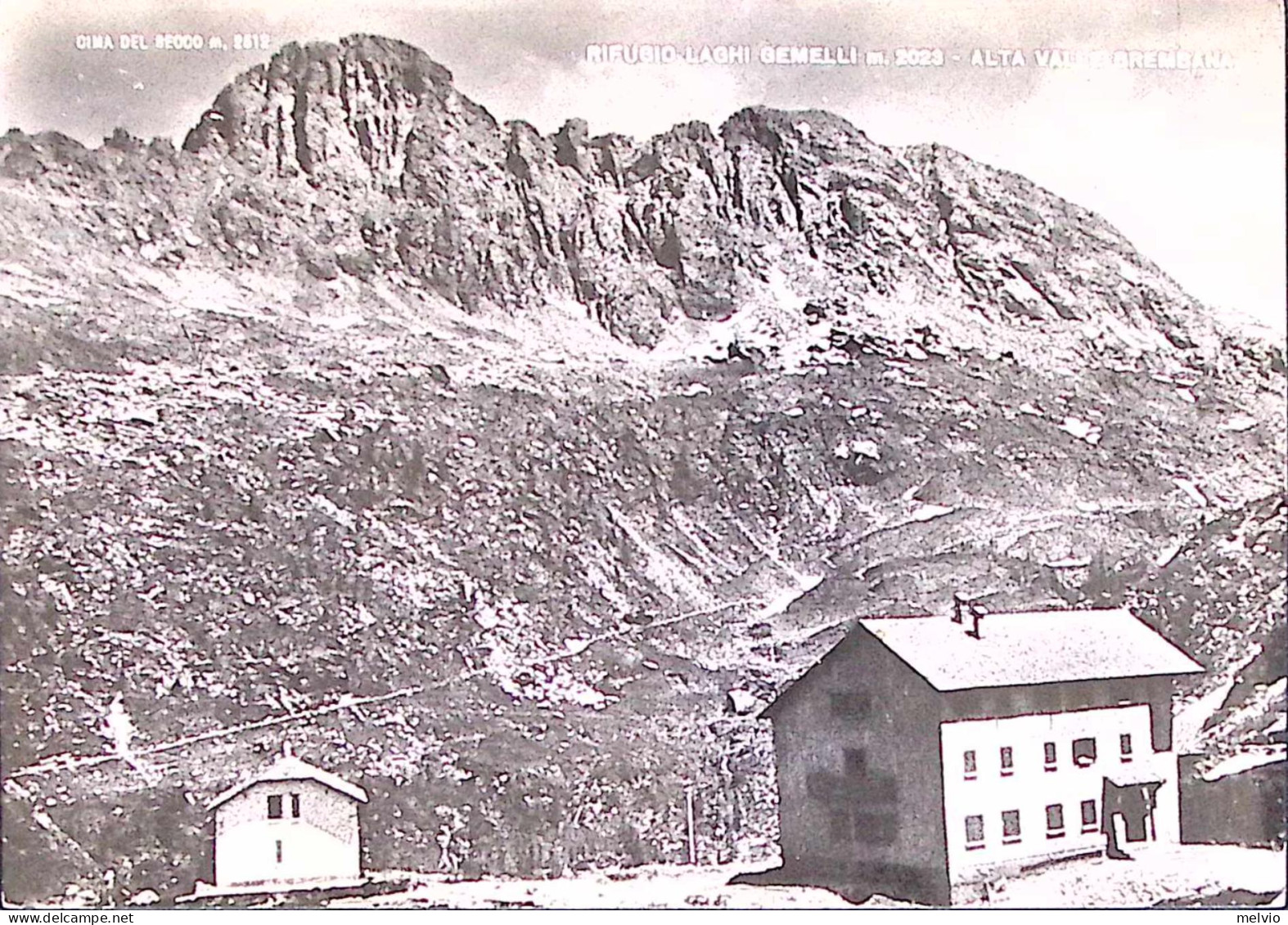 1948-VALLE BREMBANA Rifugio Laghi Gemelli, Viaggiata Branzi (23.8) Affrancata PA - Hotels & Restaurants