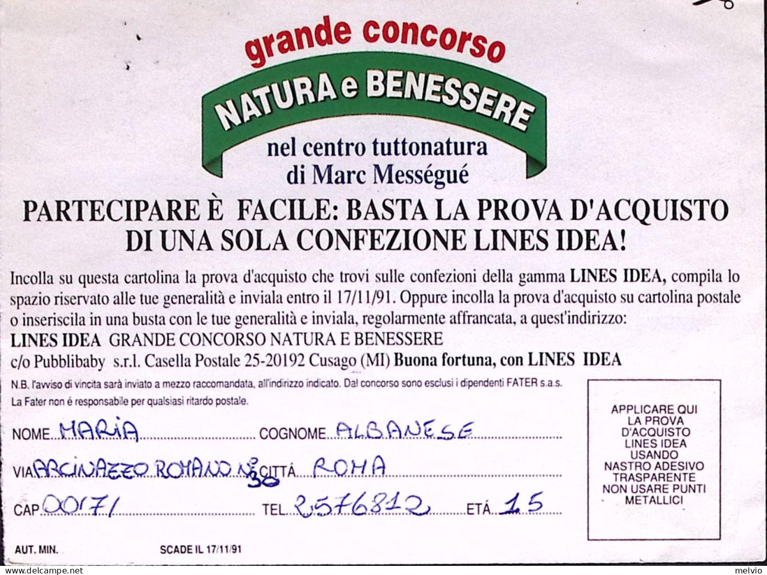 1990-CAMPIONATO MONDIALE DI CALCIO Lire 650, Stadio Genova, Isolato, Su Cartolin - 1981-90: Marcophilia