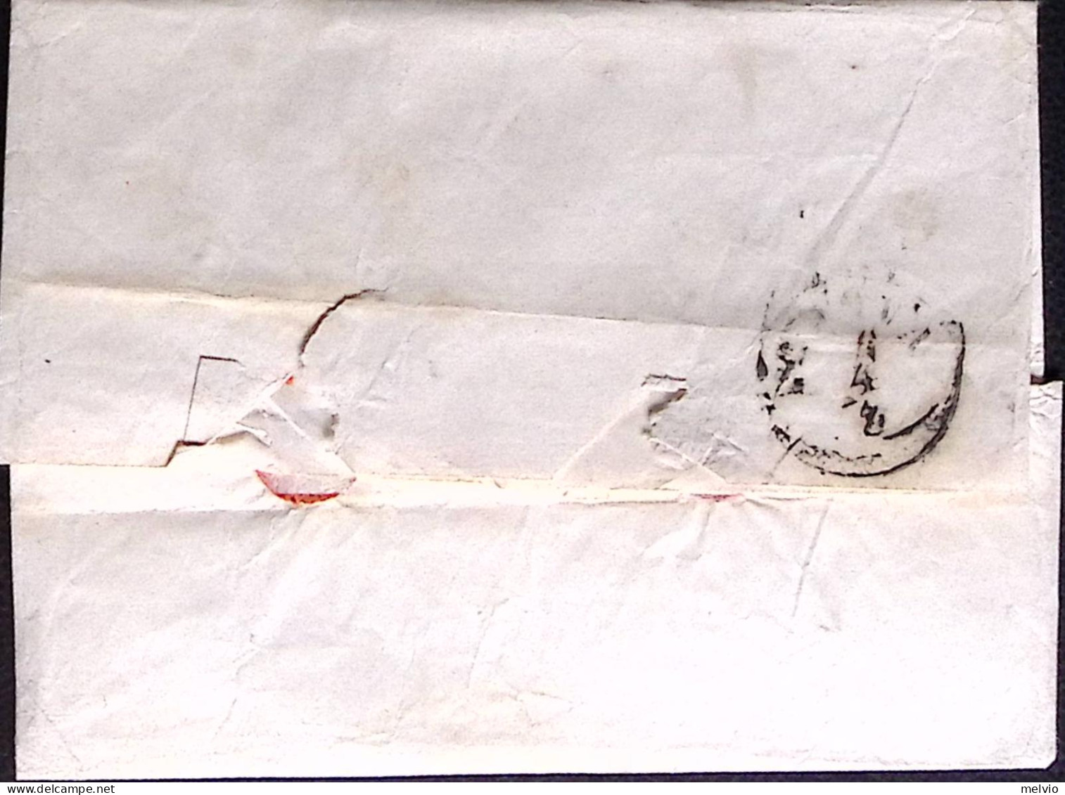 1865circa-LOMBARDO VENETO LEGNAGO C1 (5.8) Su Sovrascritta S.5 - Lombardy-Venetia