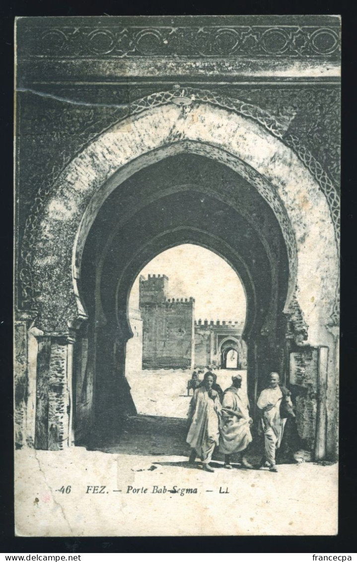 1107 - MAROC - FEZ - Porte Bab-Segma - Fez