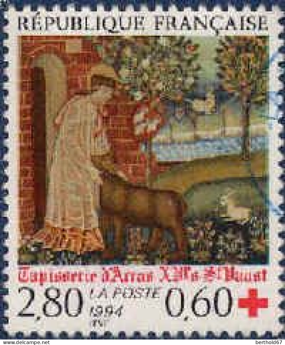 France Poste Obl Yv:2915 Mi:3060A Tapisserie D'Arras XVe Siècle St Vaast (cachet Rond) - Used Stamps