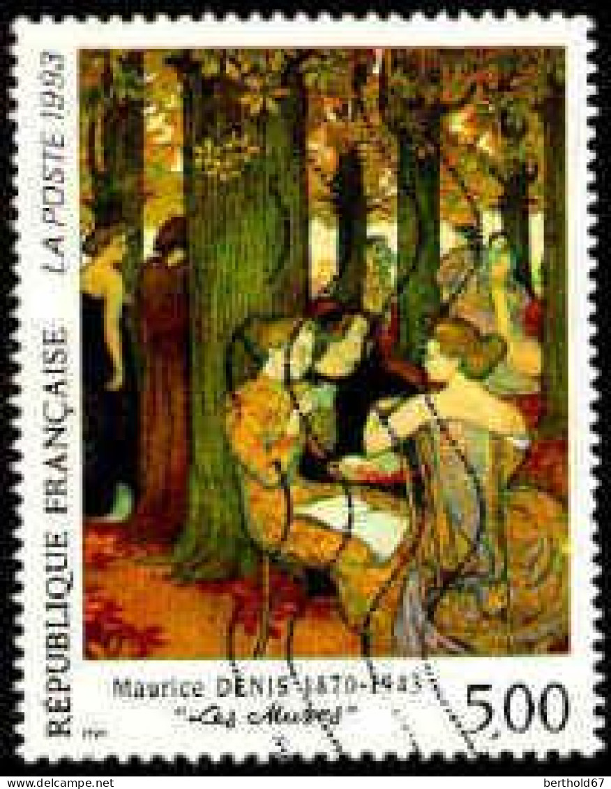 France Poste Obl Yv:2832 Mi:2978 Maurice Denis Les Muses (Lign.Ondulées) - Used Stamps