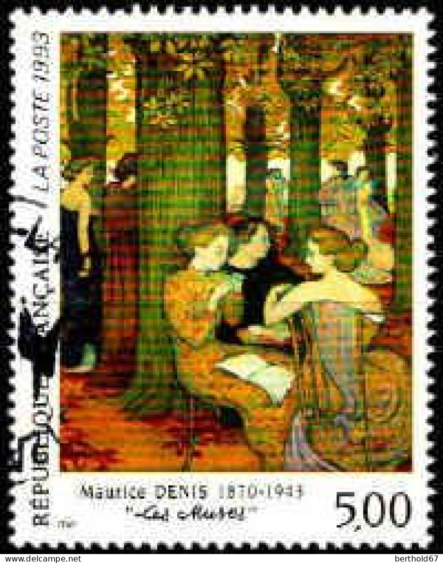 France Poste Obl Yv:2832 Mi:2978 Maurice Denis Les Muses (Beau Cachet Rond) - Used Stamps