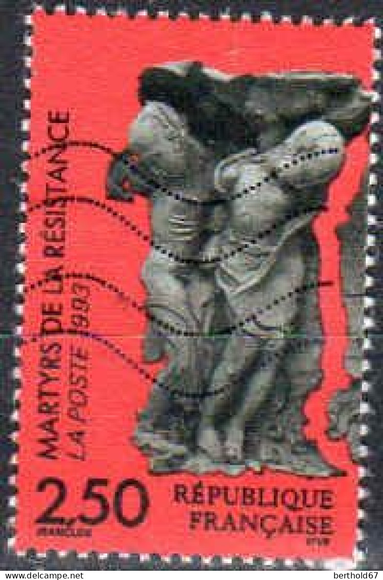 France Poste Obl Yv:2813 Mi:2959 Martyrs De La Résistance (Lignes Ondulées) - Used Stamps