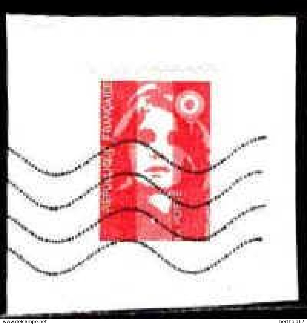 France Poste Obl Yv:2806 Mi:2945A Marianne Du Bicentenaire Briat-Jumelet (Lign.Ondulées) Sur Fragment - Used Stamps