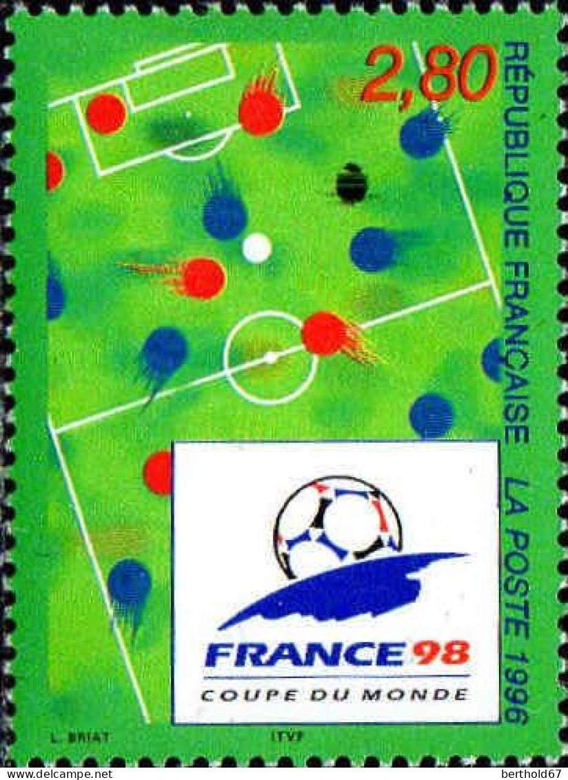 France Poste N** Yv:2985 Mi:3126 France 98 Coupe Du Monde - Unused Stamps