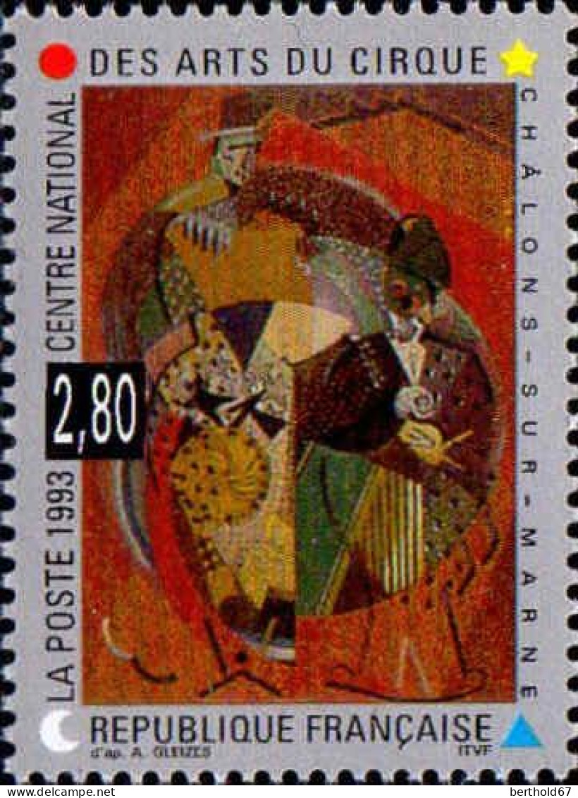 France Poste N** Yv:2833 Mi:2979 Centre National Des Arts Du Cirque - Unused Stamps