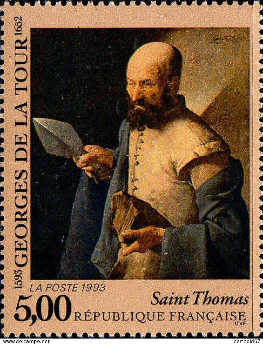 France Poste N** Yv:2828 Mi:2973 Georges De La Tour Saint Thomas - Ongebruikt