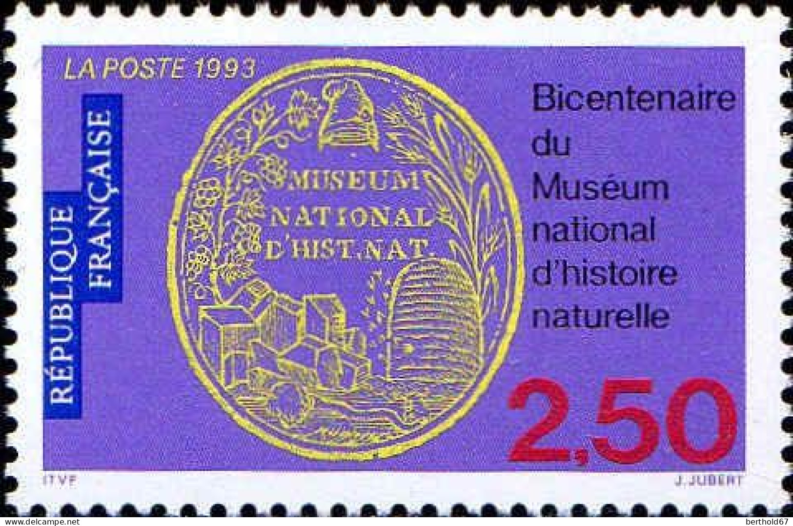 France Poste N** Yv:2812 Mi:2958 Muséum National D'histoire Naturelle - Ungebraucht