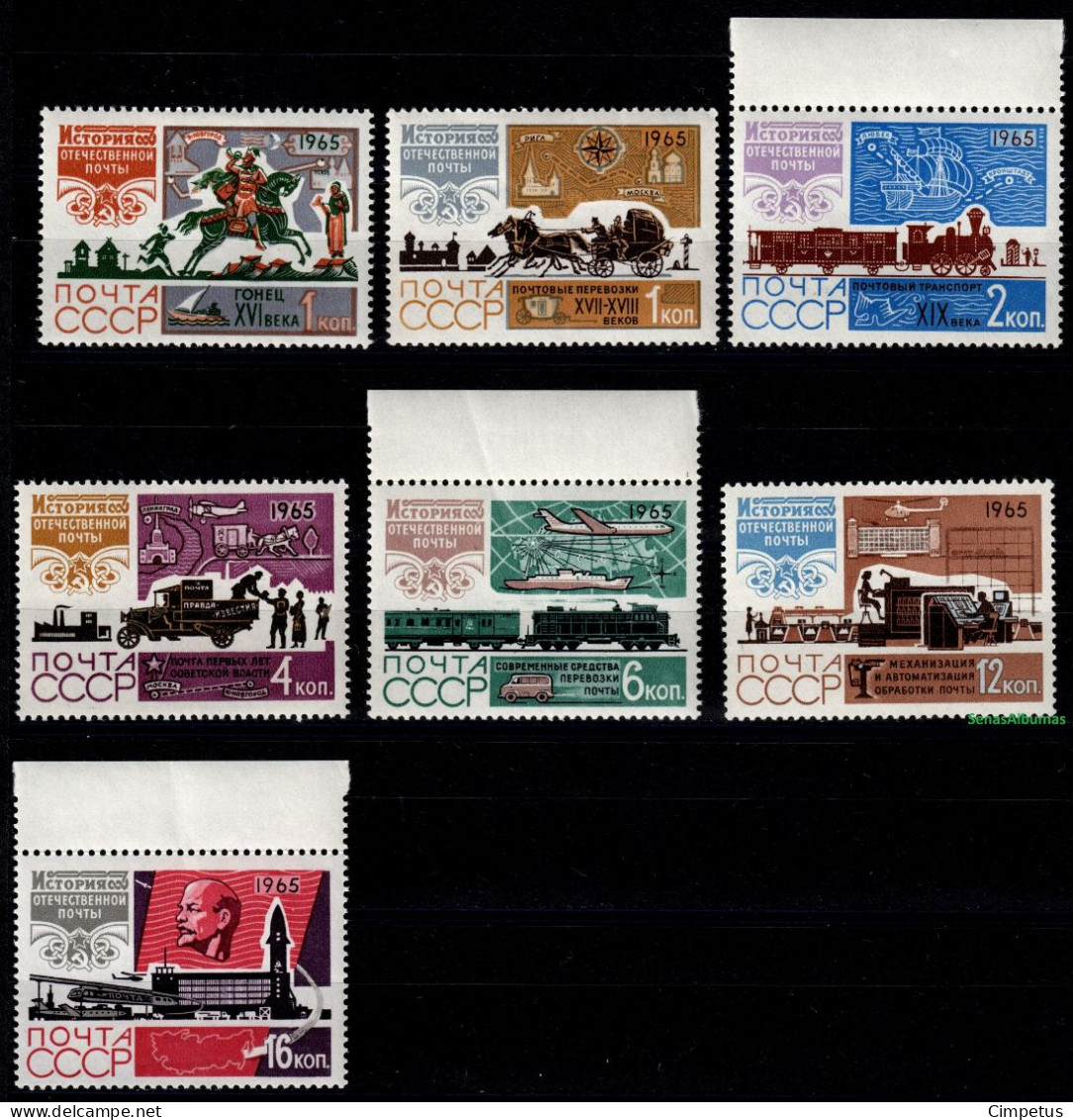 1965 USSR CCCP  Mi 3123-24 & 3134-35 & 3162-64   MNH/** - Unused Stamps