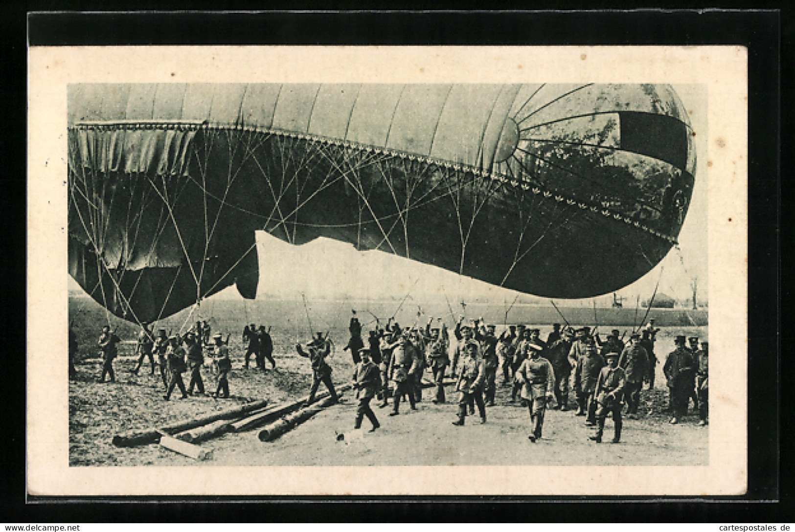 AK Münchener Ostpreussenhilfe, Abtransport Eines Fesselballons  - Guerre 1914-18