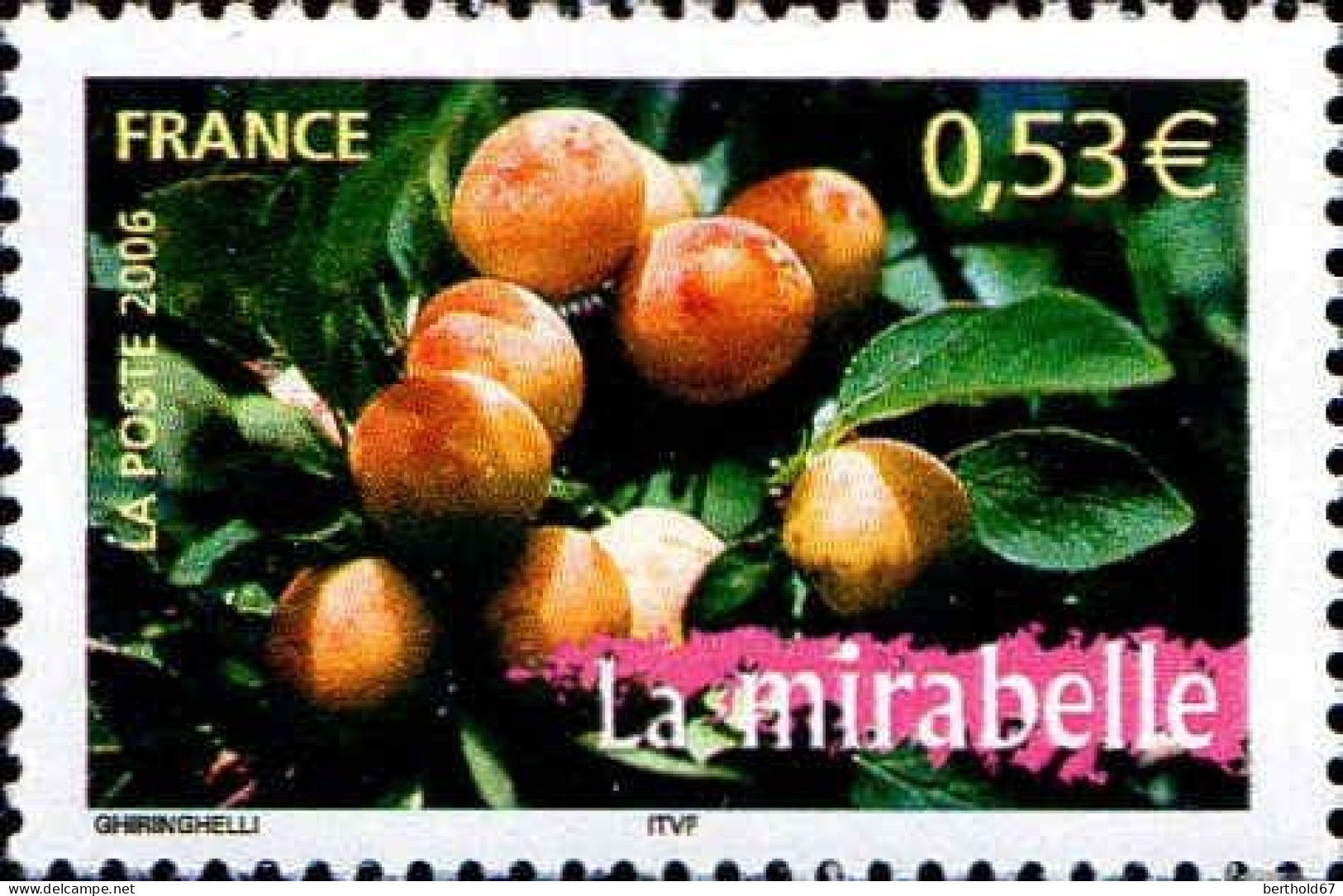 France Poste N** Yv:3882 Mi:4047 La Mirabelle - Unused Stamps