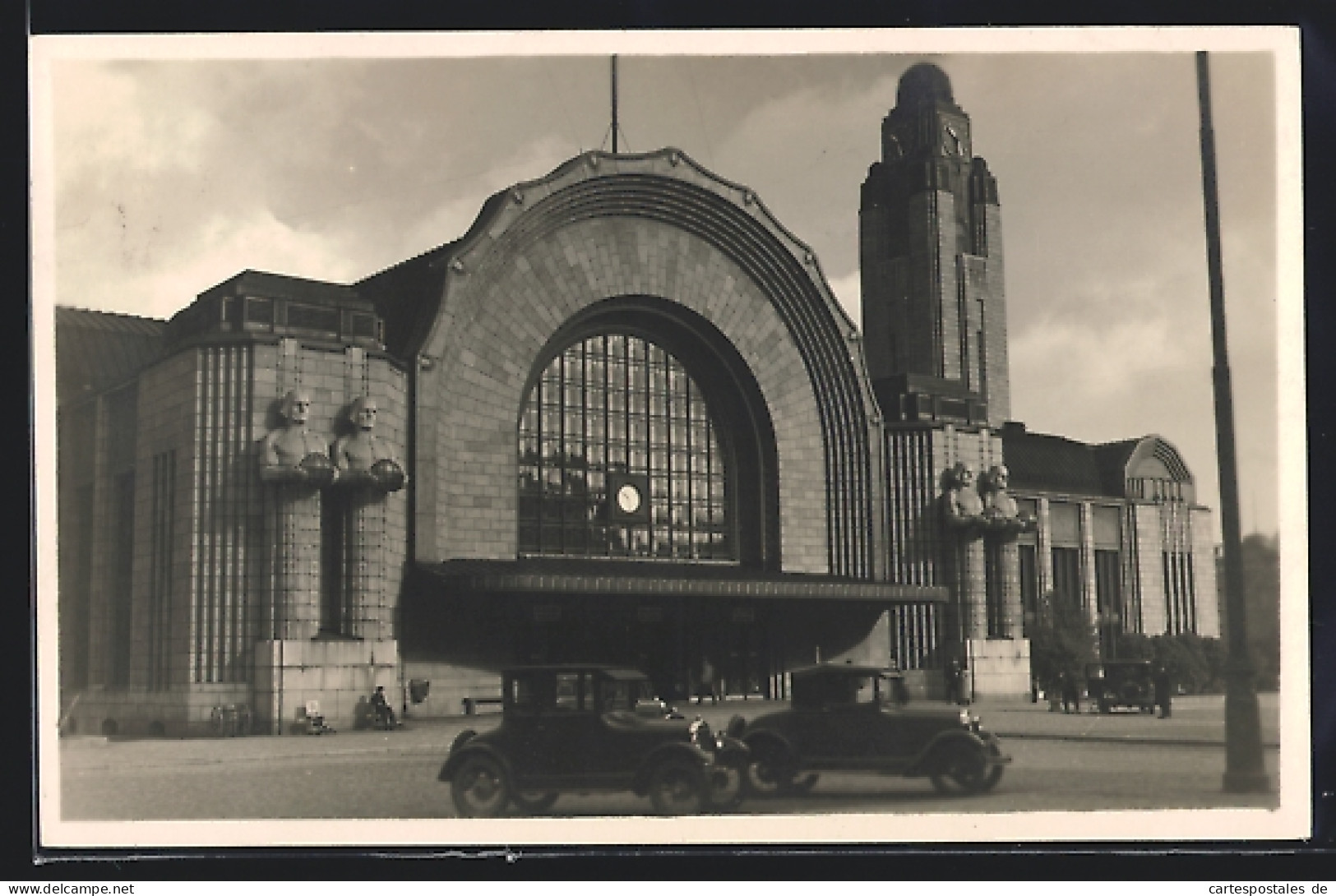 AK Helsinki, Rautatieasema, Bahnhof  - Finland