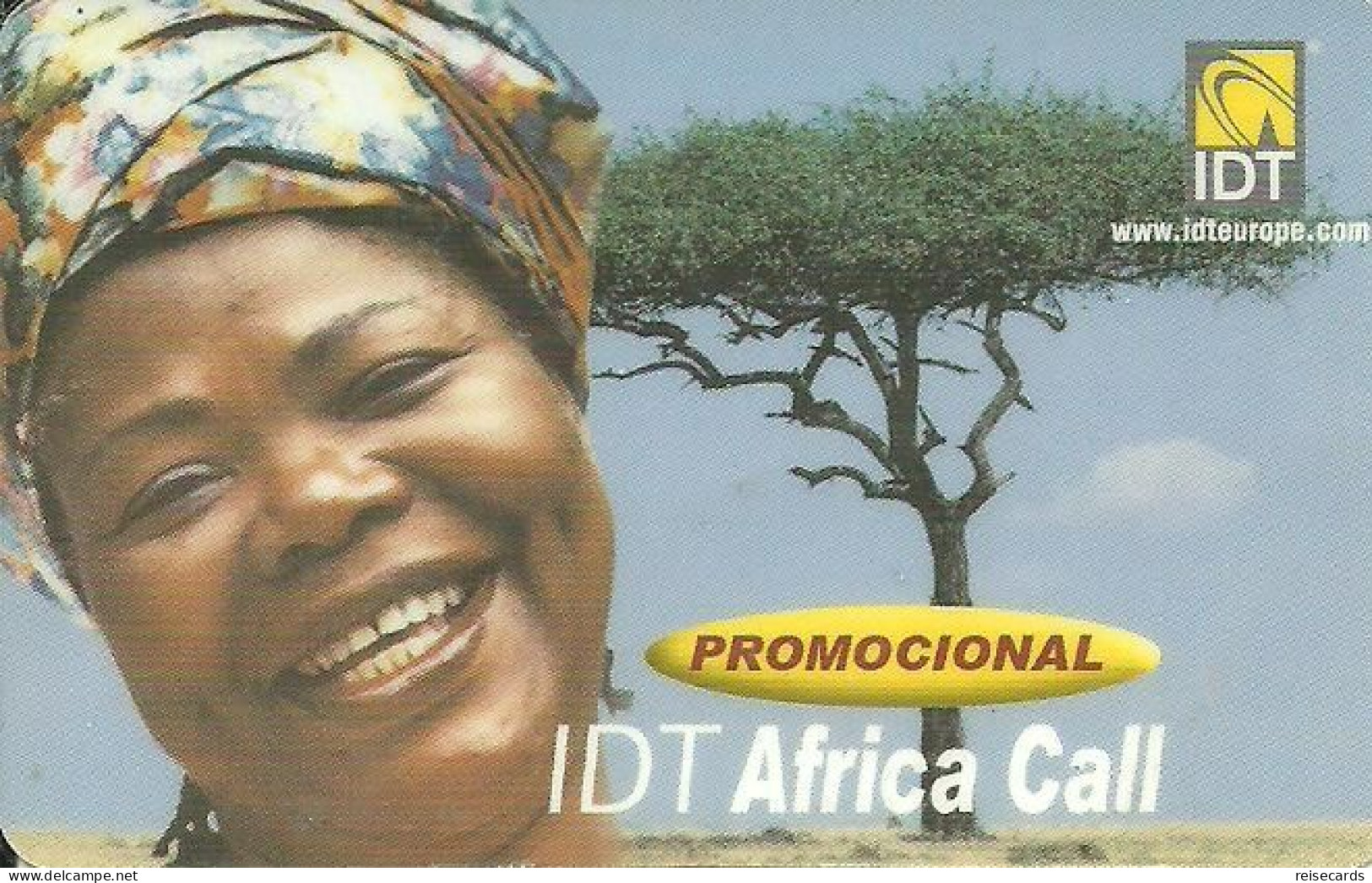 Spain: Prepaid IDT - Afri Call Promocional - Autres & Non Classés