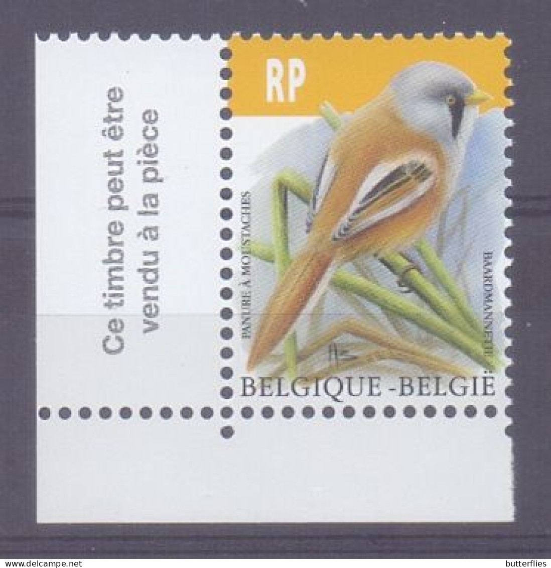 Belgie - 2019 - OBP - **  4858 - Baardmannetje - Vogels A. Buzin ** - 1985-.. Birds (Buzin)