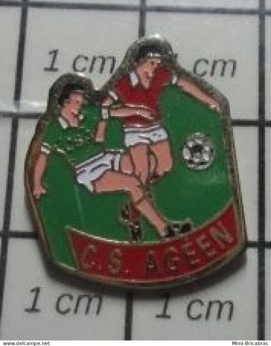 713i Pin's Pins / Beau Et Rare / SPORTS / CLUB FOOTBALL CS AGEEN - Voetbal