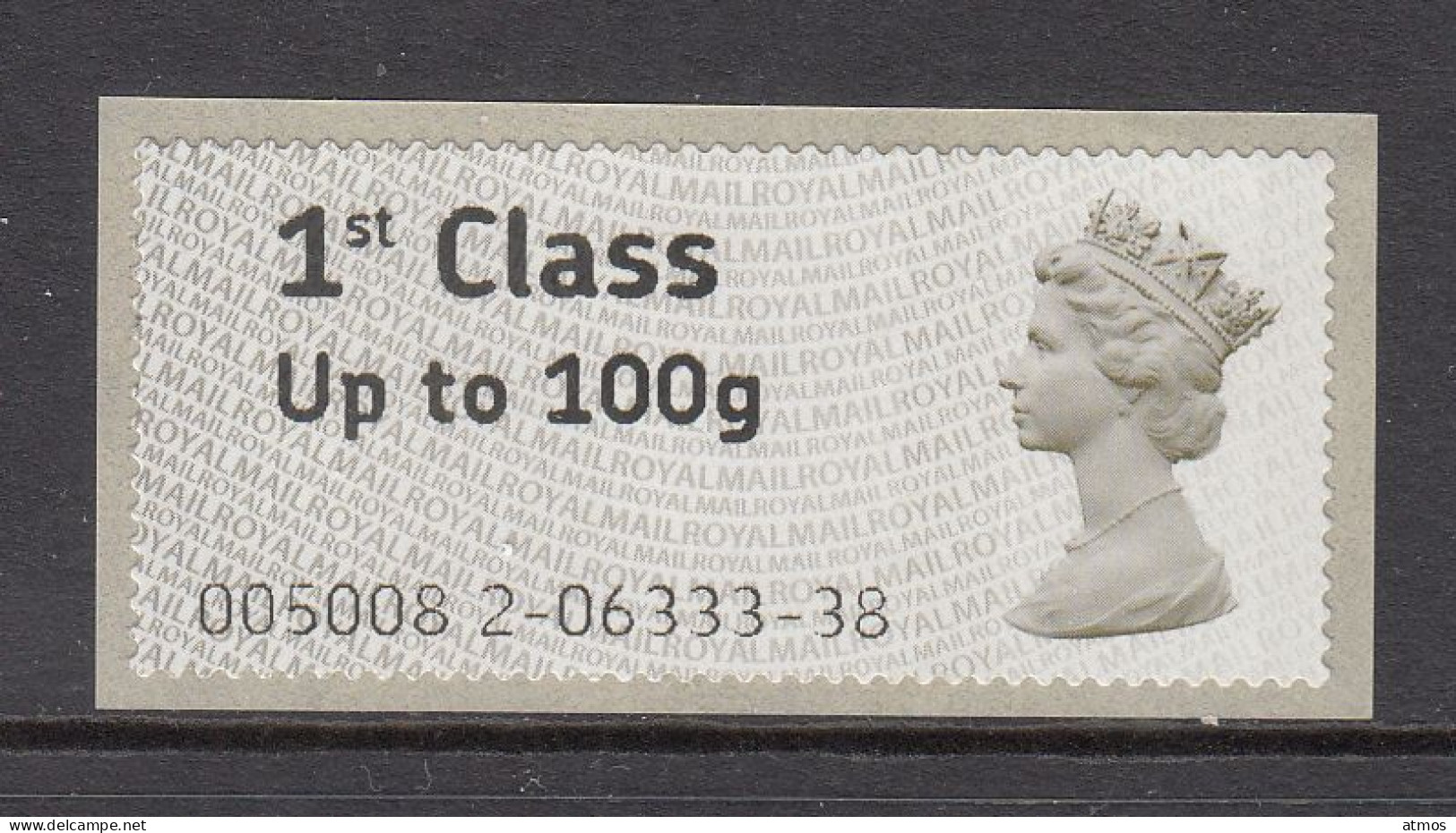 Great Britain MNH Michel Nr 2 From 2008 Post & Go - Franking Machines (EMA)