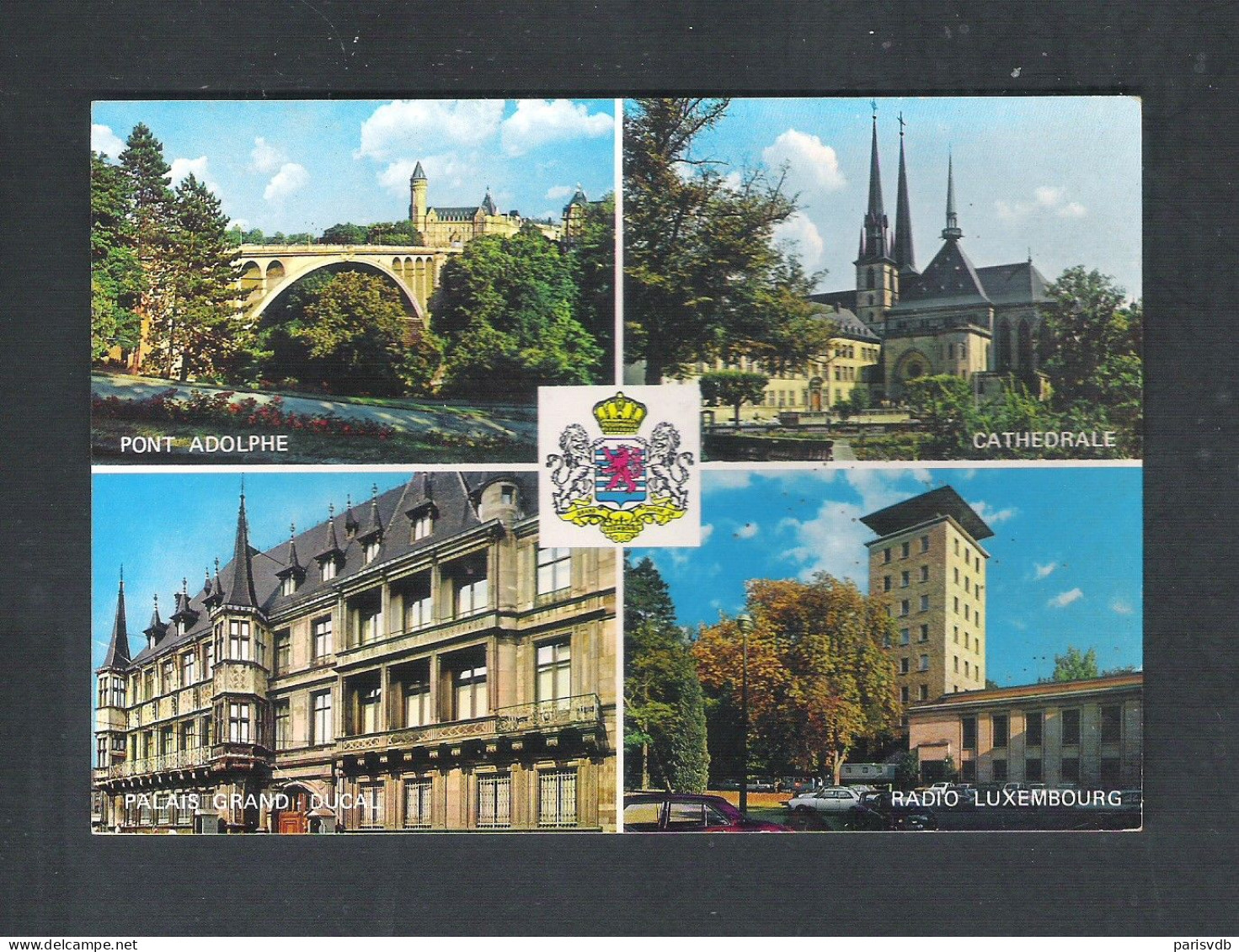 LUXEMBOURG - LUXEMBOURG  - 4  ZICHTEN  (L 141) - Luxembourg - Ville