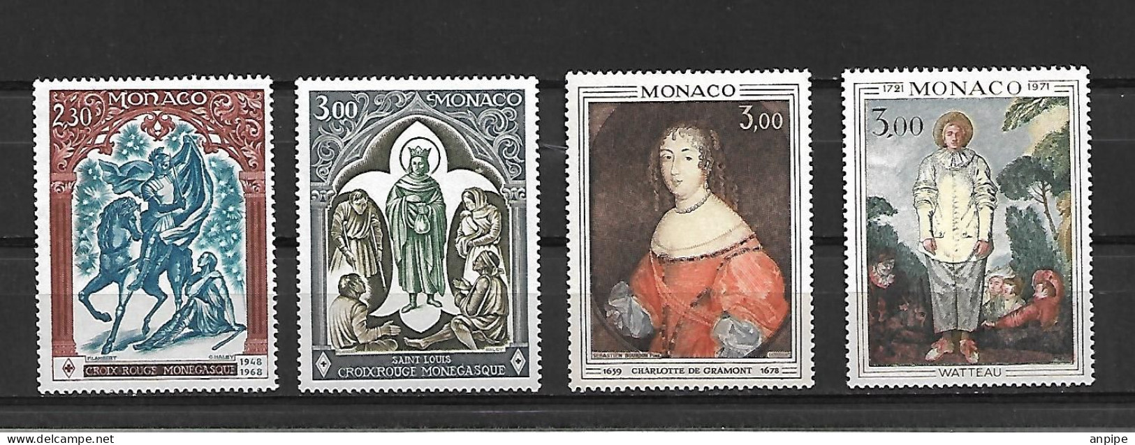 MÓNACO, DIVERSOS AÑOS Y TEMAS - Unused Stamps