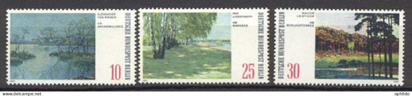Berlin  390/392  * *  TB  Cote 2  Euro   - Unused Stamps