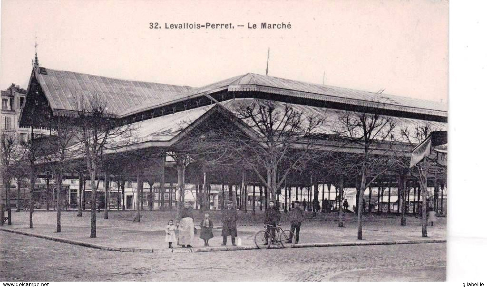 92 - Hauts De Seine -  LEVALLOIS PERRET - Le Marché - Levallois Perret