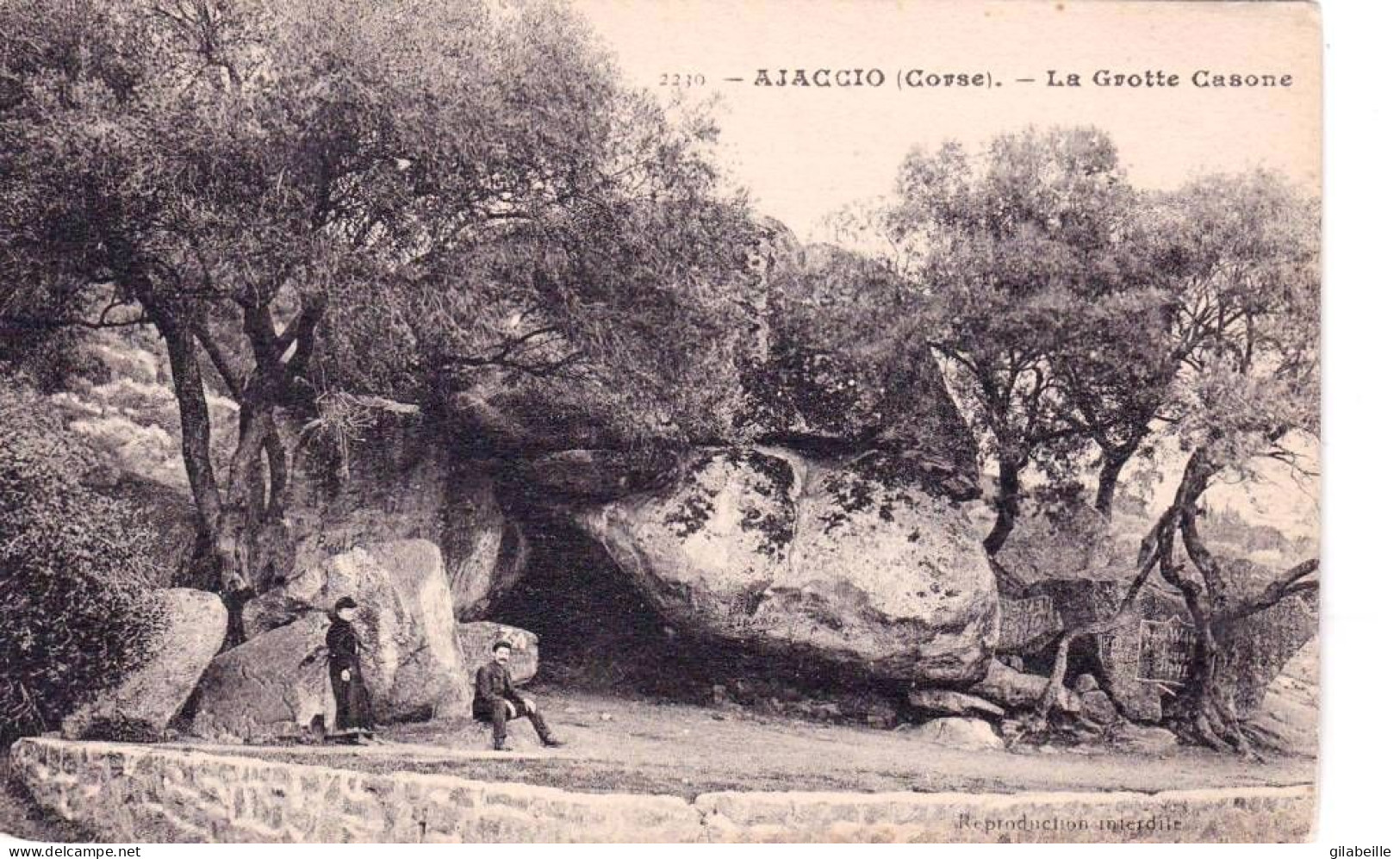 20 - Corse - AJACCIO - La Grotte Casone - Ajaccio