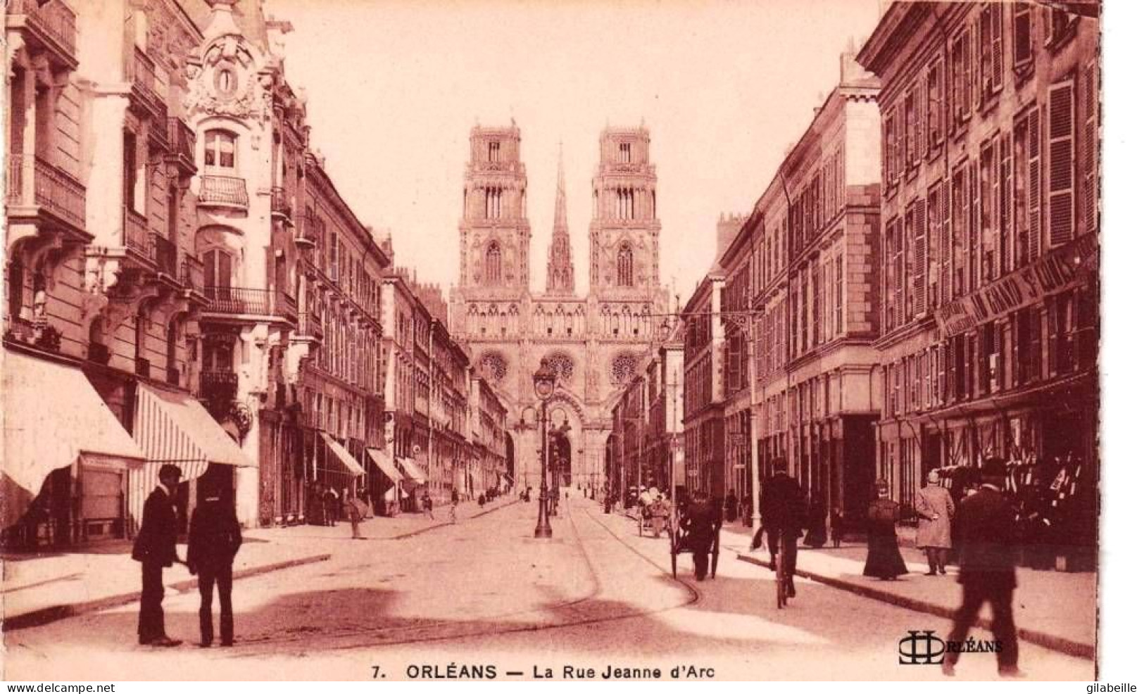 45 - Loiret -  ORLEANS  -  La Rue Jeanne D Arc - Orleans