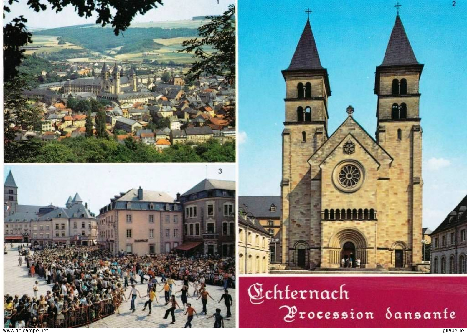 Luxembourg - ECHTERNACH - Vue Panoramique - Basilique St. Willibrord - Procession Dansante - Echternach