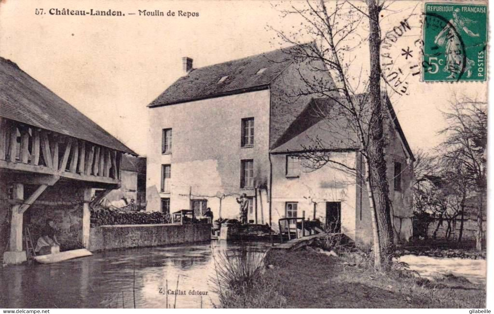 77 - CHATEAU LANDON - Moulin De Repos - Chateau Landon