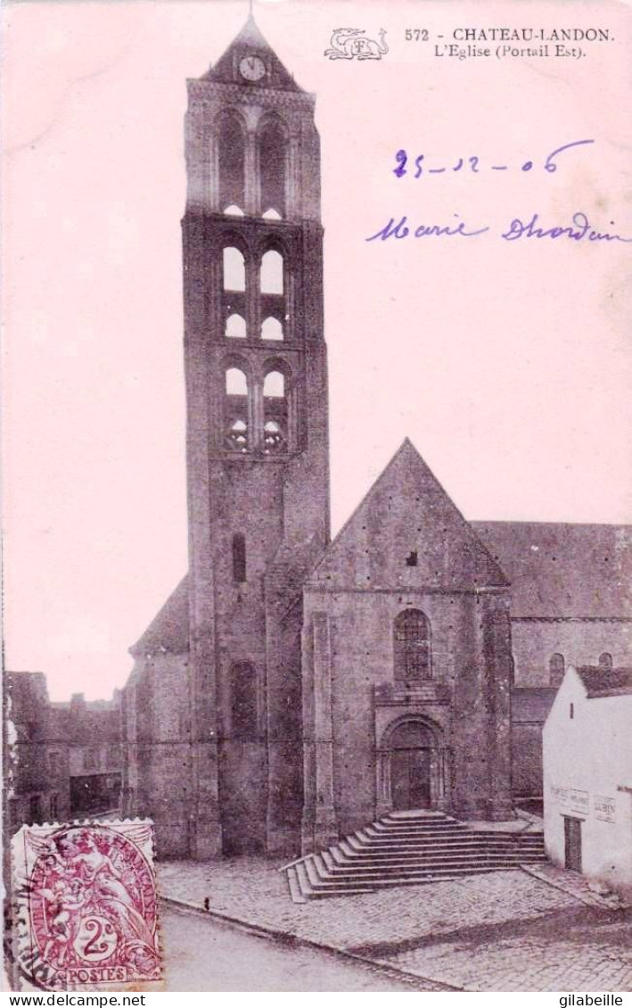 77 - CHATEAU LANDON -  Eglise Notre Dame - Chateau Landon