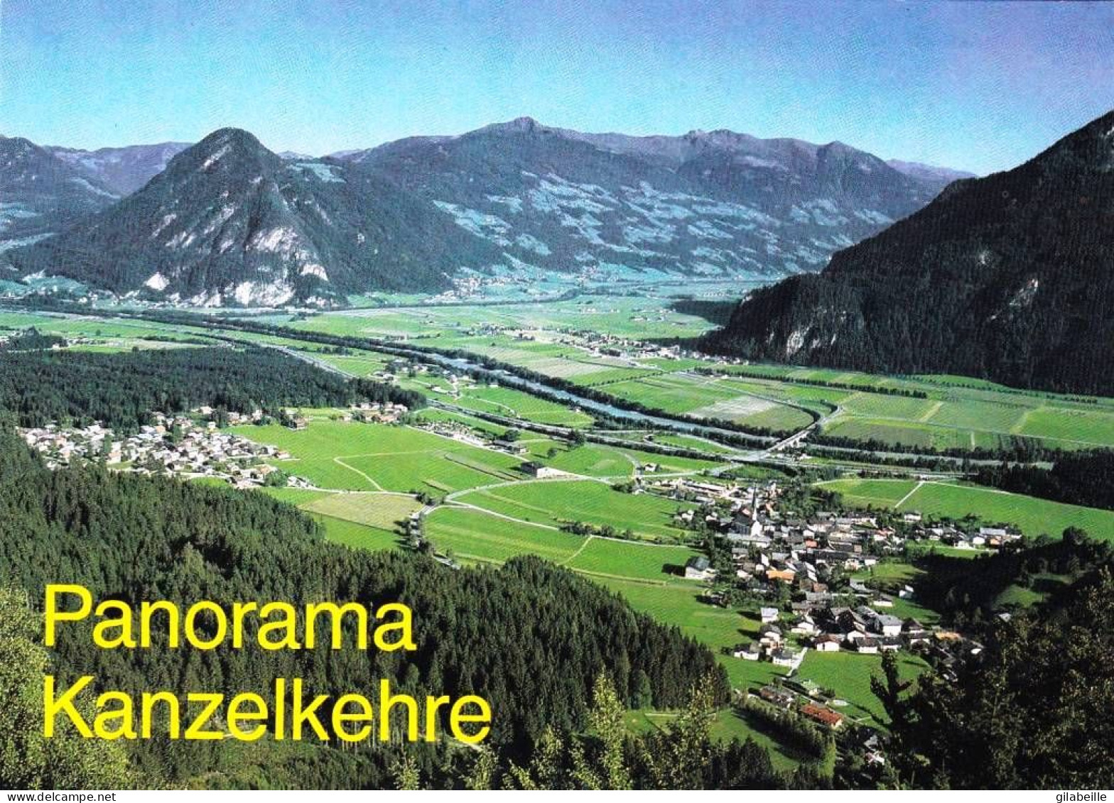 Osteirreich -  Tirol - Panorama Ins Vordere Zillertal Mit WIESING - Strass Und Bruck - Autres & Non Classés
