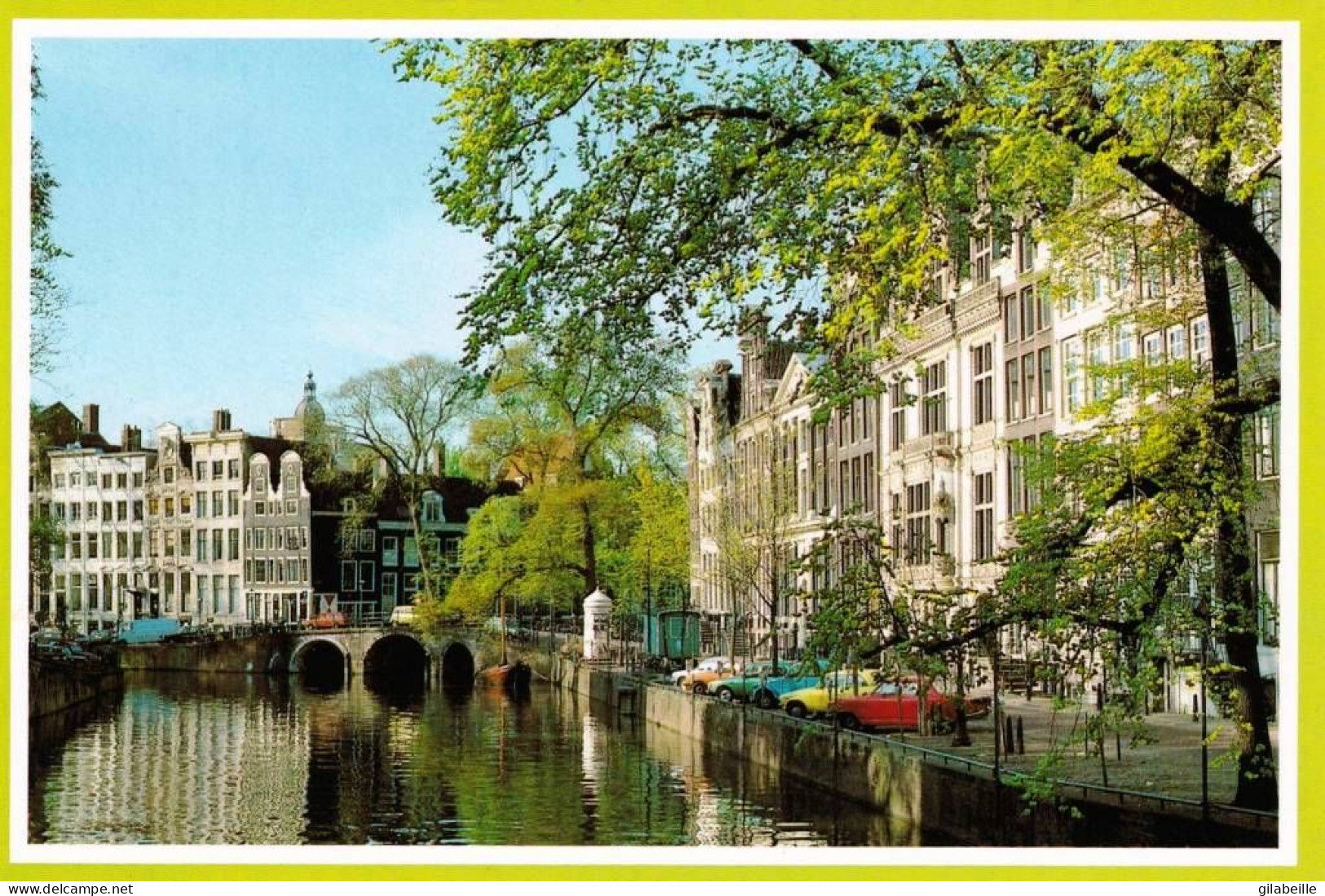 Nederland - AMSTERDAM -  Oude Gevels Aan De Herengracht - Amsterdam