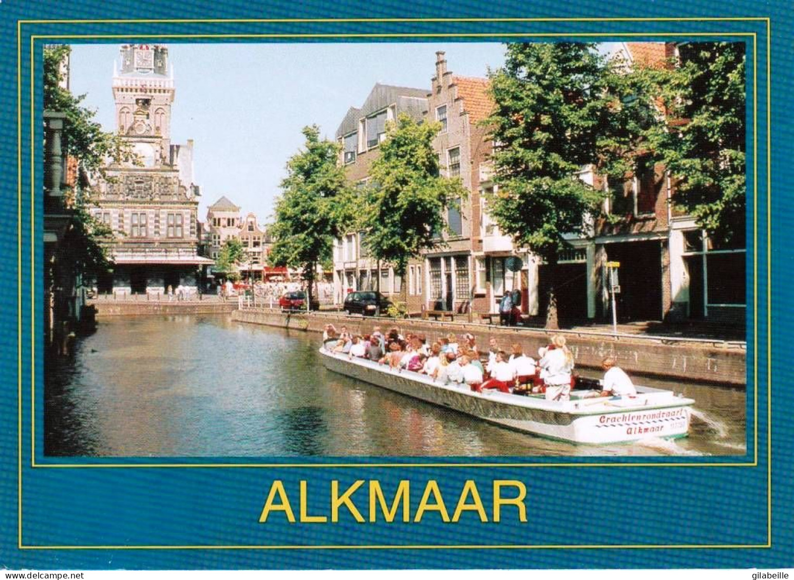 ALKMAAR - Noord Holland - Grachtenronvaart Alkmaar BV - Alkmaar