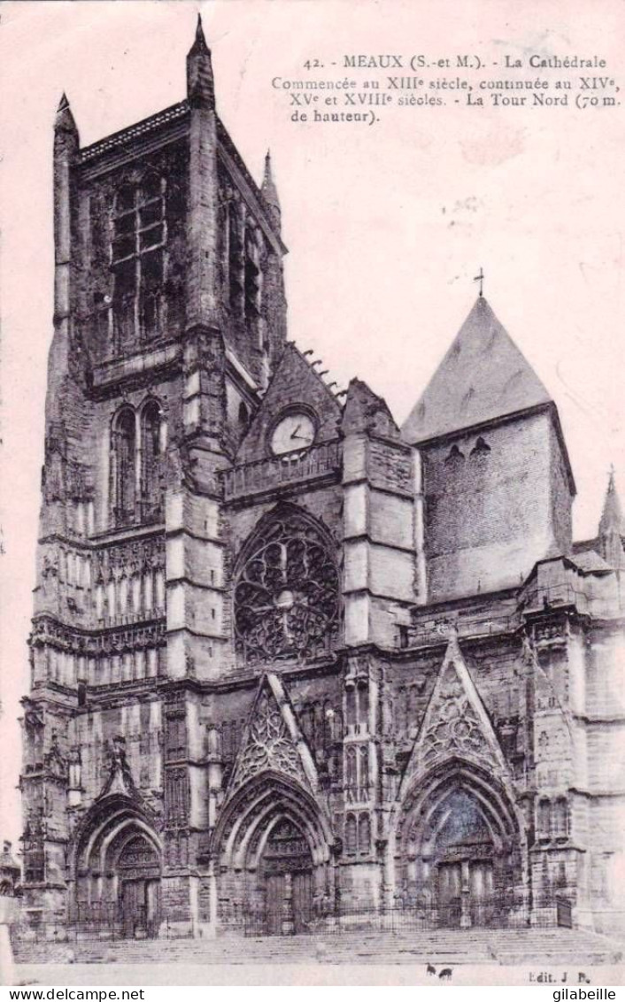 77 - Seine Et Marne -  MEAUX -  La Cathedrale - Meaux