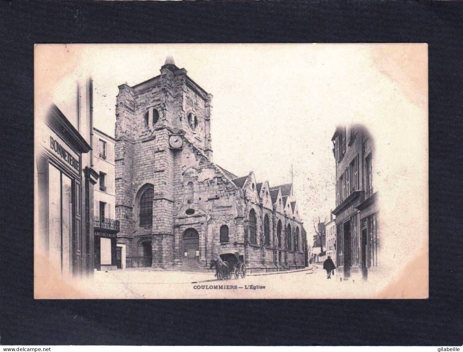 77 - Seine Et Marne -  COULOMMIERS - L église - Carte Precurseur - Coulommiers