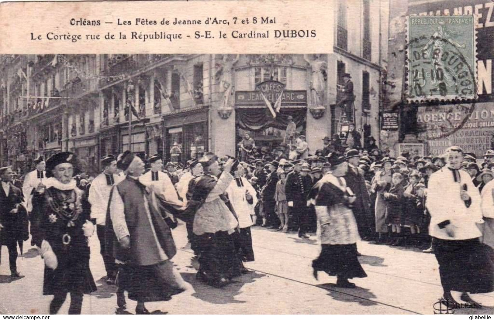 45 - Loiret -  ORLEANS - Fetes De Jeanne D Arc - Le Cortege Rue De La Republique - Orleans