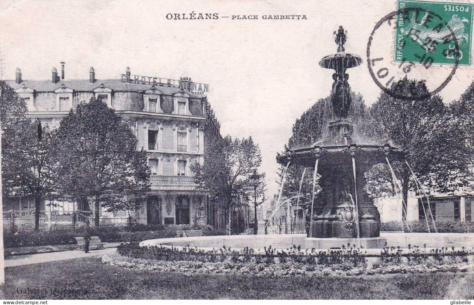 45 - Loiret -  ORLEANS - Place Gambetta - Hotel Saint Aignan - Orleans