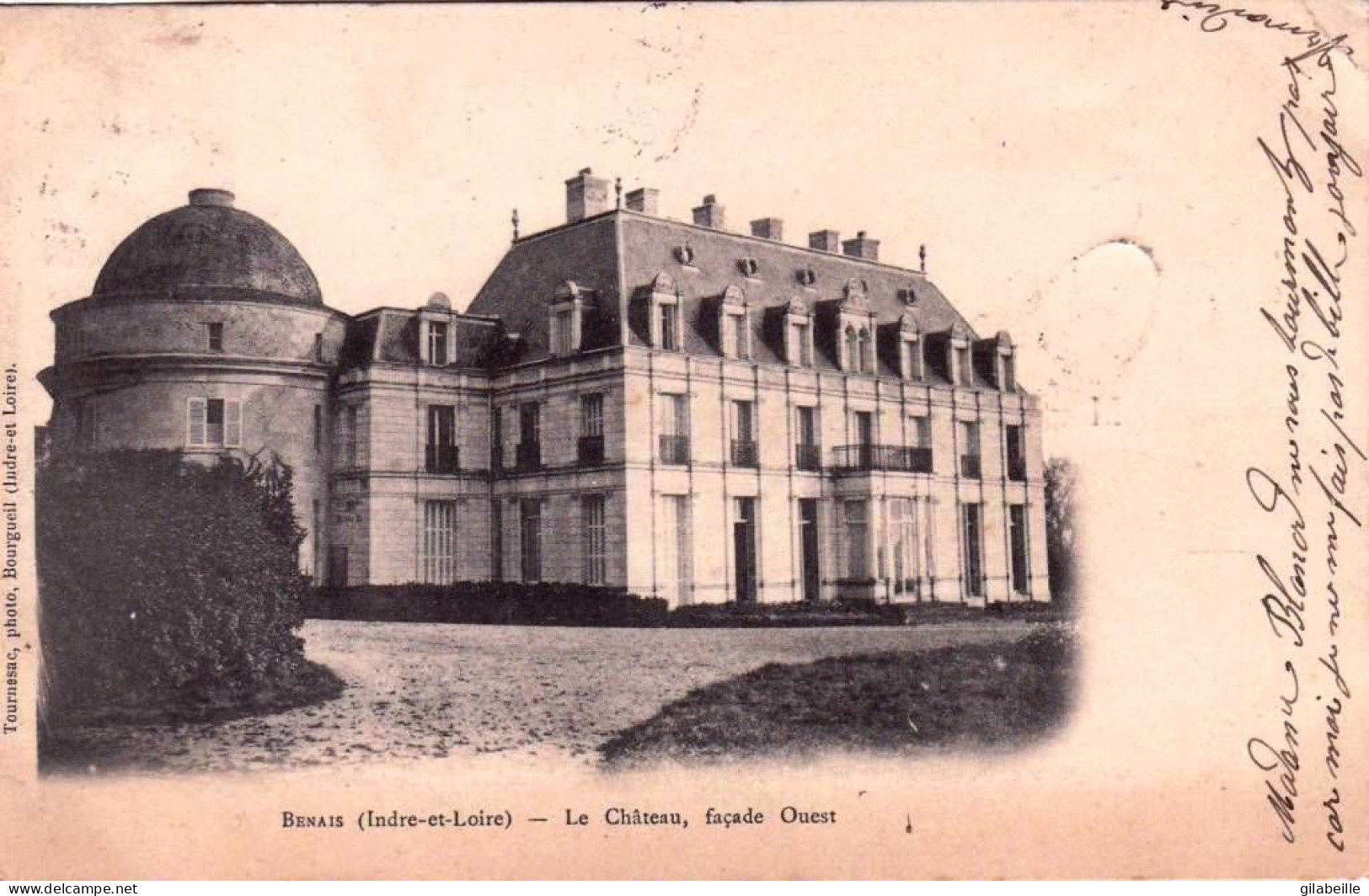 37 - Indre Et Loire -  BENAIS - Le Chateau - Facade Ouest - Autres & Non Classés