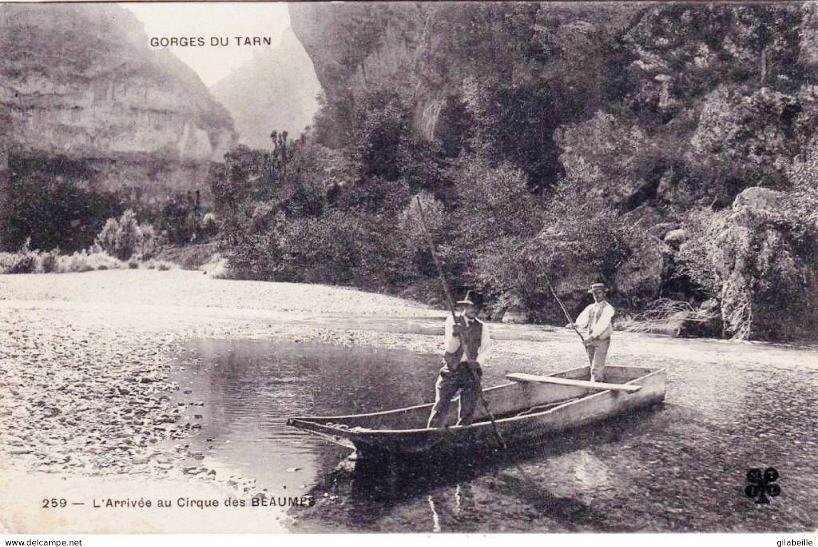 48 - Lozere -  Gorges Du Tarn - L Arrivée Au Cirque Des Beaumes - Gorges Du Tarn