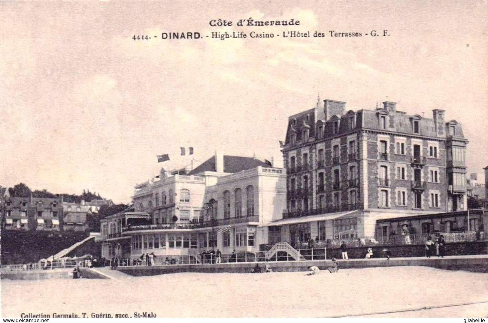 35 - Ille Et Vilaine -   DINARD - L Hotel Des Terrasses - High-Life Casino - Dinard